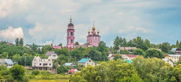 Legősibb orosz város borovsk — Stock Fotó