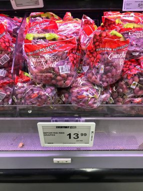 Markette taze sebzeler