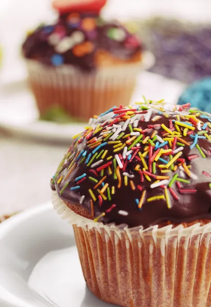 Two muffins — Stock Photo, Image