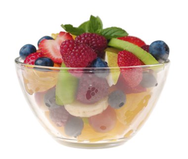 tatlı lezzetli meyve salatası