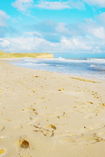 Hermosa vista en la playa — Foto de Stock