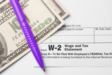Form W-2 Maaş ve Vergi Bildirimi