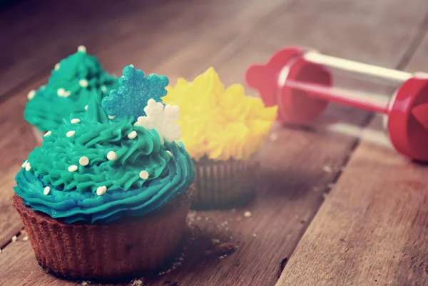 Sweet easter christmas birthday cakes — Stock Photo, Image