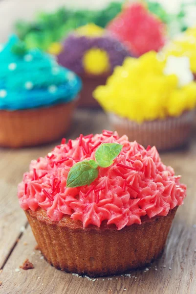 Sweet easter christmas birthday cakes — Stock Photo, Image