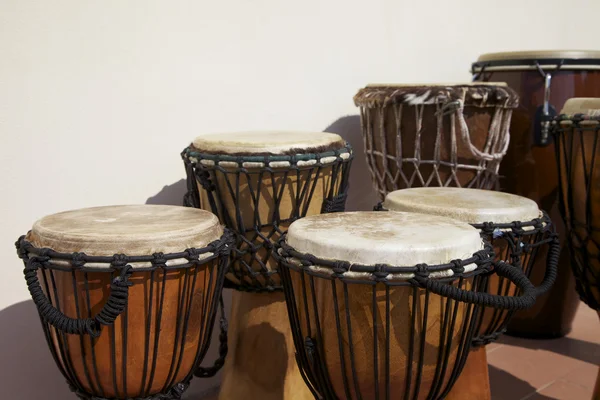 Afrikanska instrument Royaltyfria Stockbilder