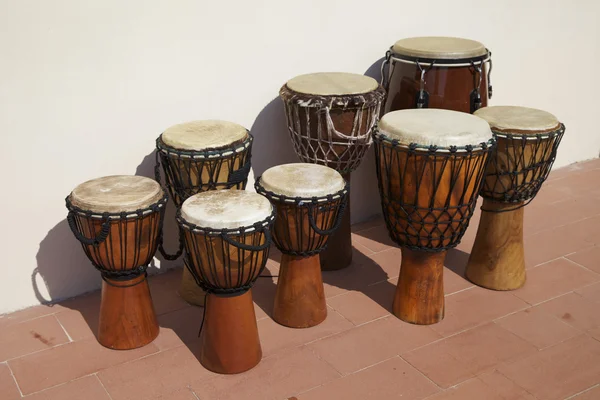 Afrikanska instrument Stockfoto