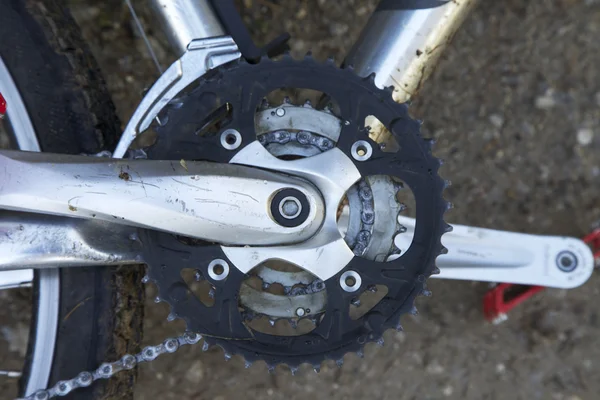 Piezas de bicicleta — Foto de Stock