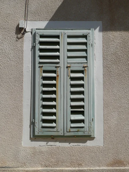 Chorvatský okno — Stock fotografie