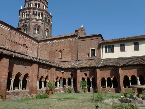 หลาที่ Chiara Valley abbey — ภาพถ่ายสต็อก