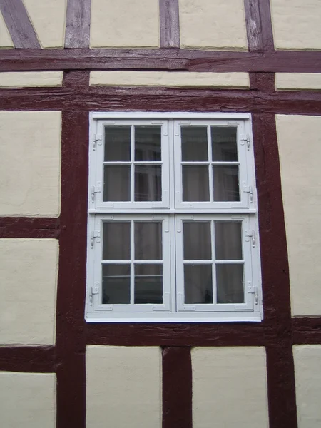 Old window in copenhagen — Stock Photo, Image