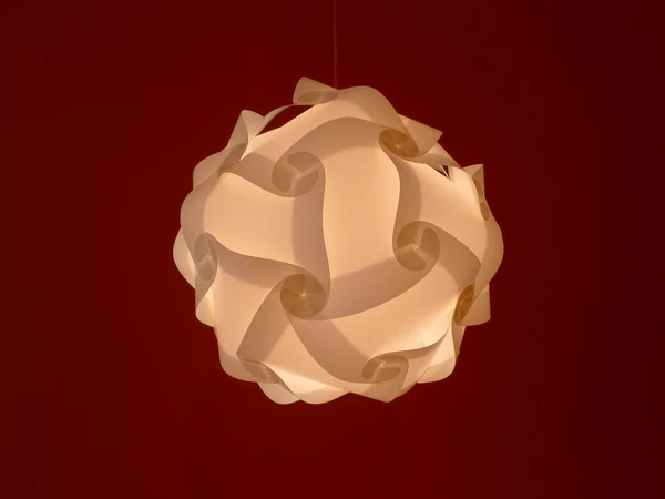 Spiral globe lamp — Stock Photo, Image