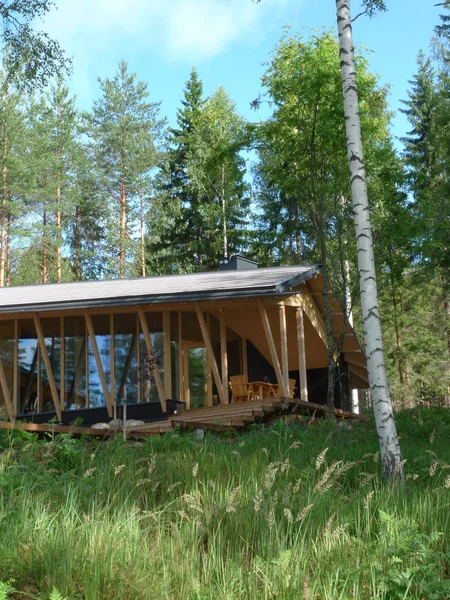 Ontwerp villa in finland — Stockfoto