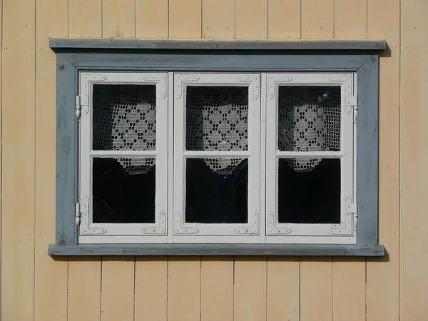 Icelandic home window — Stock Photo, Image