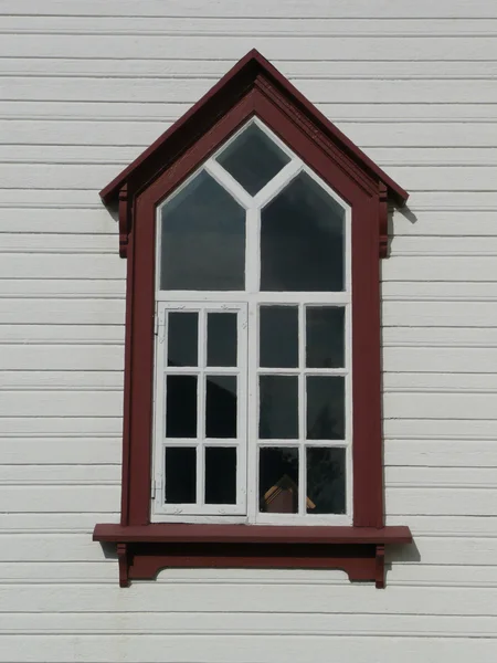 Husavik kyrkans fönster — Stockfoto