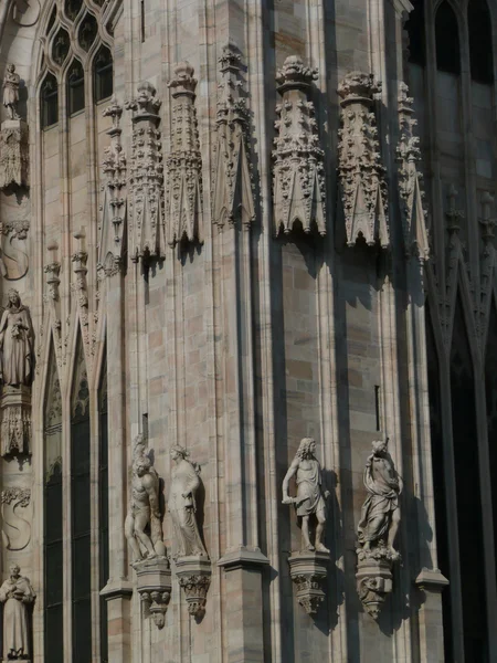 Détail de la cathédrale de Milano — Photo