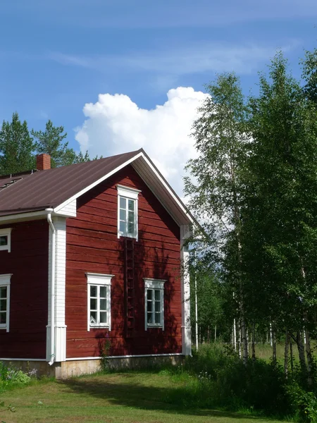 Storage house in korvala — Stock Photo, Image