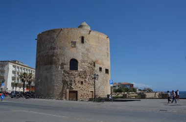 Alghero'da yuvarlak yapı