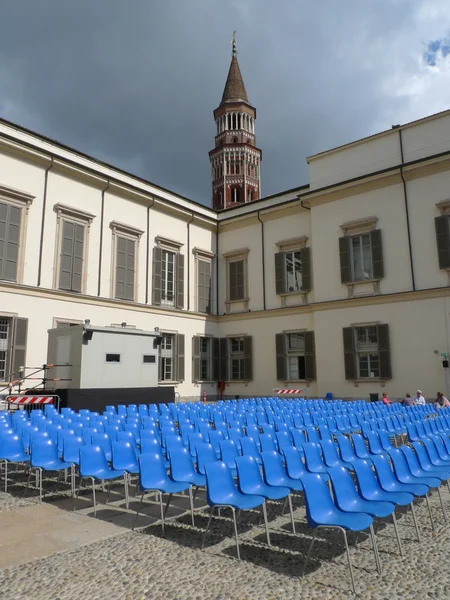 Letní kino v palazzo reale — Stock fotografie