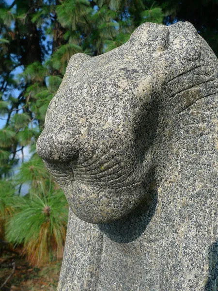 Lion sculpture — Stockfoto