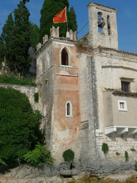 Punta san vigilio at garda lake — Stock Photo, Image