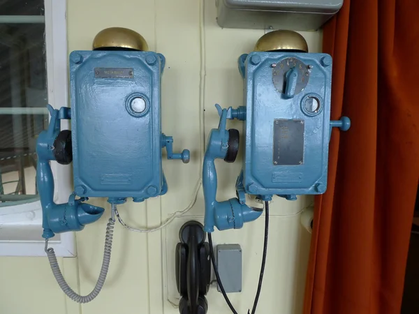 Vintage ship phone — Stock Photo, Image