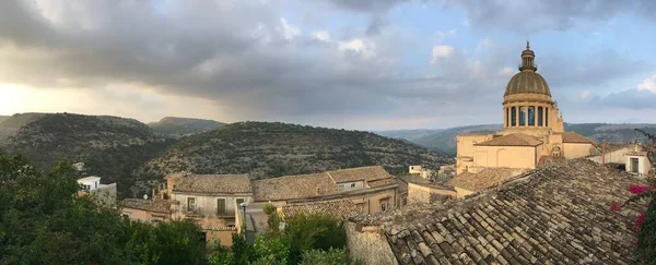 Uitzicht Ragusa Ibla Sicilië Italië — Stockfoto