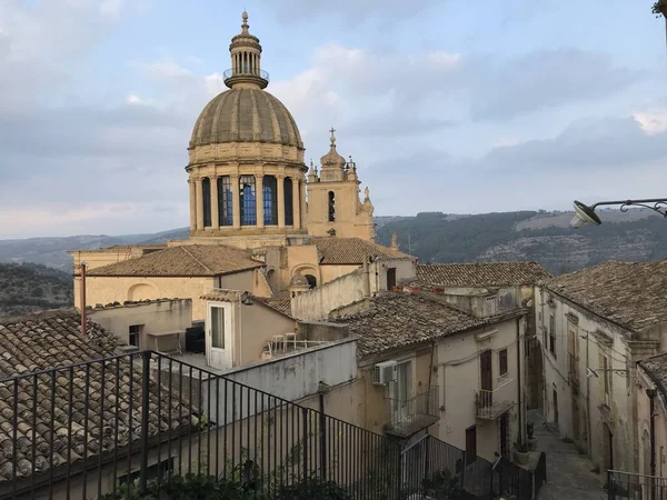 View Ragusa Ibla Sicily Italy — Stock Photo, Image