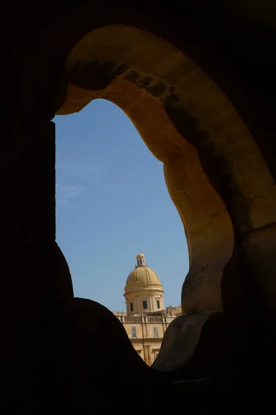 Baroque Architecture Noto Sicily Italy — Stock Photo, Image