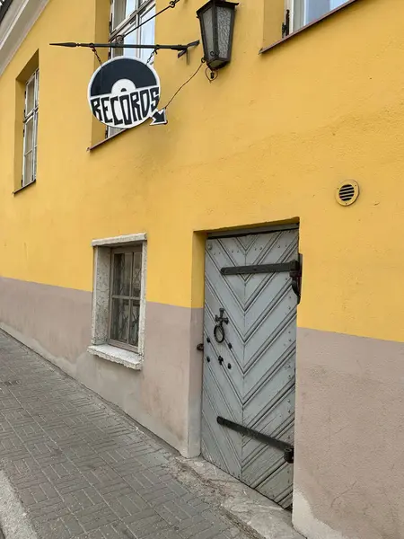 Street Tallinn Old Town Estonia — Stok fotoğraf