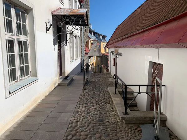 エストニアの首都タリンの旧市街 — ストック写真