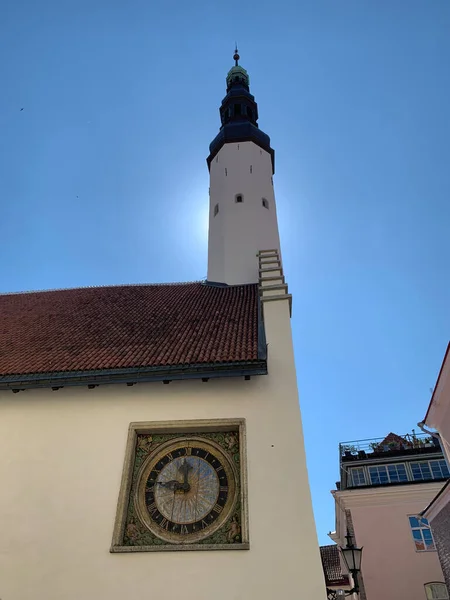 Altstadt Von Tallinn Hauptstadt Von Estland — Stockfoto