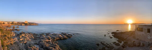 Tramonto Alghero Sardina Italia — Foto Stock