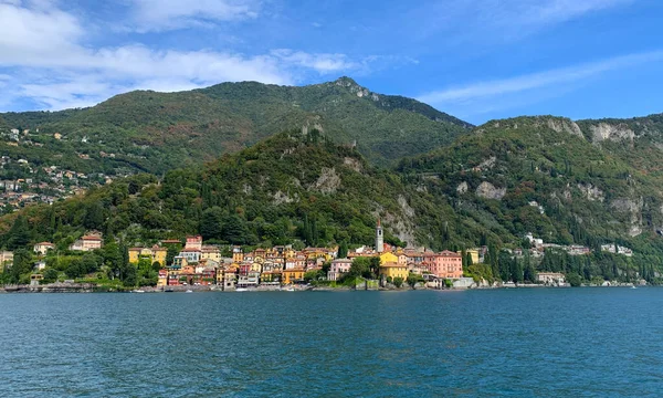 Vista Lago Como Itália — Fotografia de Stock