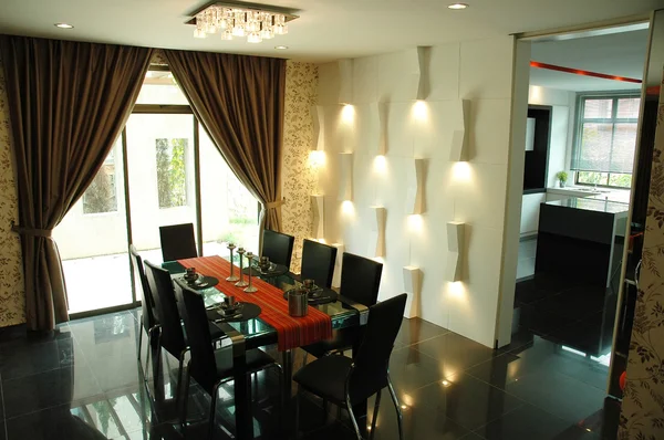 modern yemek odası. iç tasarım