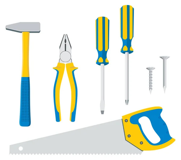 Kit de ferramentas para reparação — Vetor de Stock
