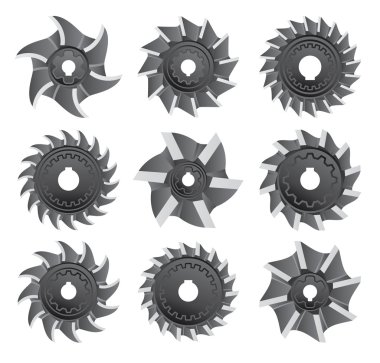 Freze bıçakları, metal için