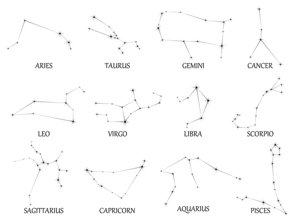 Zodiaktecken. — Stock vektor