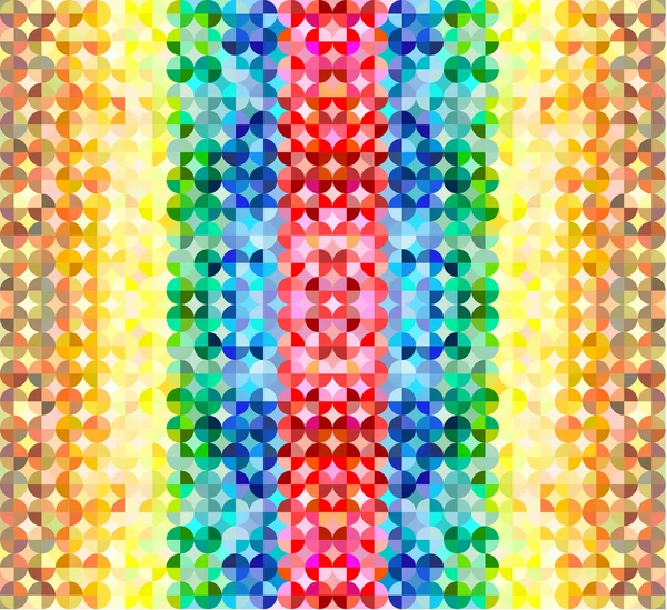 Fond mosaïque multicolore . — Image vectorielle