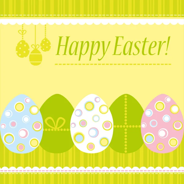 Easter_color_card — Stock Vector