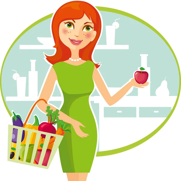 Healthy_lifestyle Stock Illustration