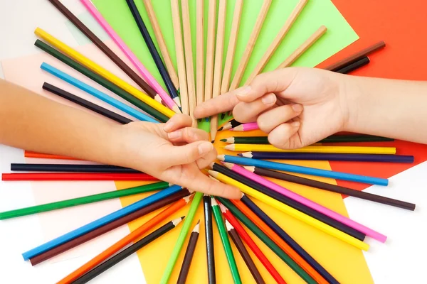 Color pencils — Stock Photo, Image