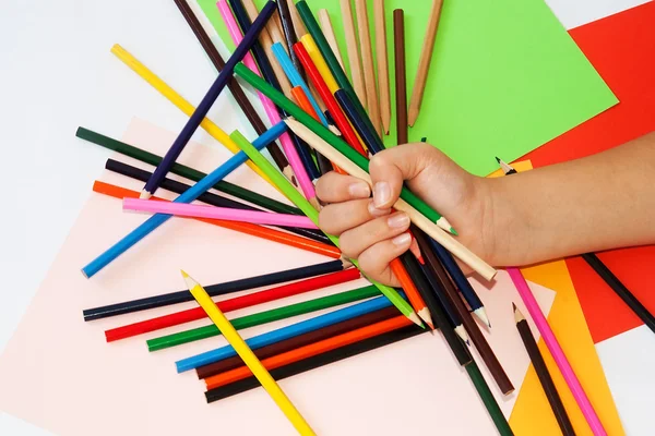 Color pencils — Stock Photo, Image