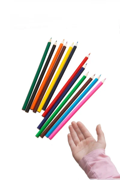 Wooden pencils — Stock Photo, Image