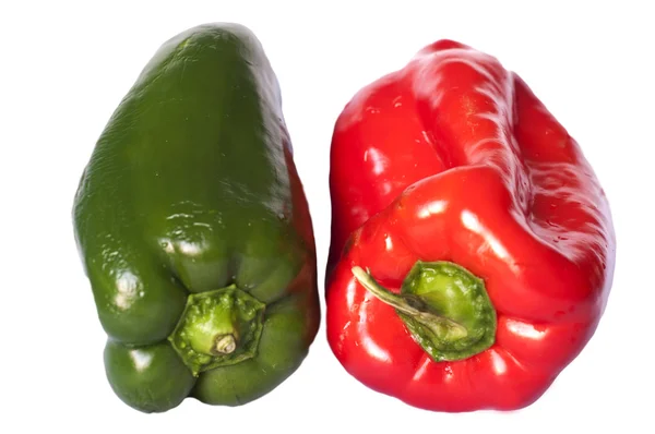 Pimentos isolados — Fotografia de Stock