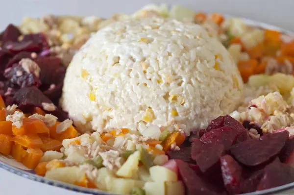 Salada de arroz — Fotografia de Stock