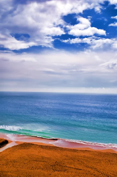 Stranden och sky — Stockfoto