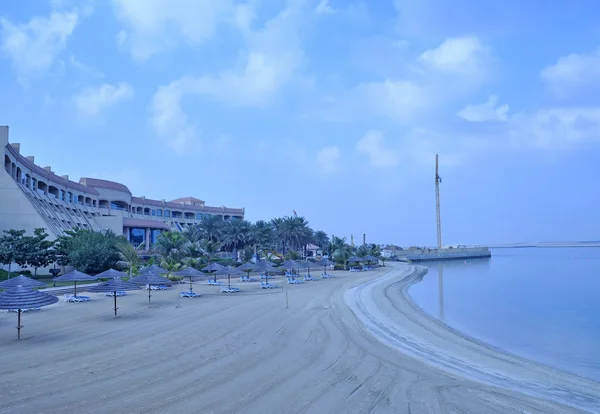 Panorama of beautiful beach and sea — Stock Photo, Image