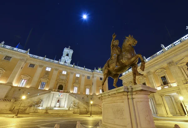 Plaza de Campidoglio en Roma —  Fotos de Stock