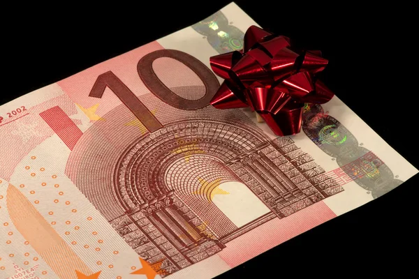 Banknote of 10 euro — Stock Photo, Image