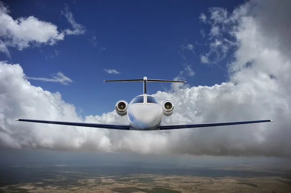 Ejecutivo en vuelo — Foto de Stock